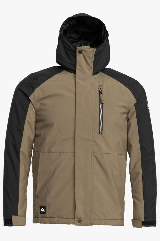 Quiksilver Veste De Ski Mission Block Youth Jacket Canteen