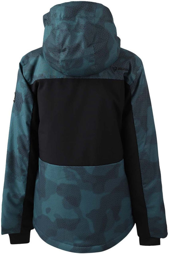 Brunotti Ski-Jas Aratiny-Gradient Boys Snow Jacket Gradient Grid Fuel Green