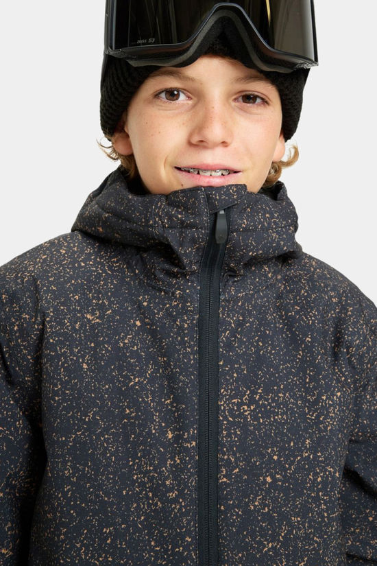 Quiksilver Ski-Jas Mission Printed Youth Mountain Static True Black