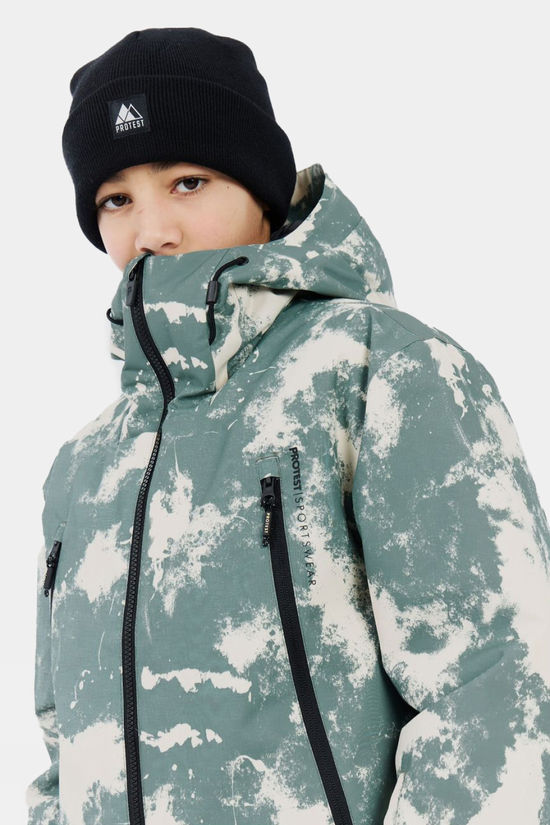 Protest Ski-Jas Prtwheezy Jr Snowjacket Aspen Green
