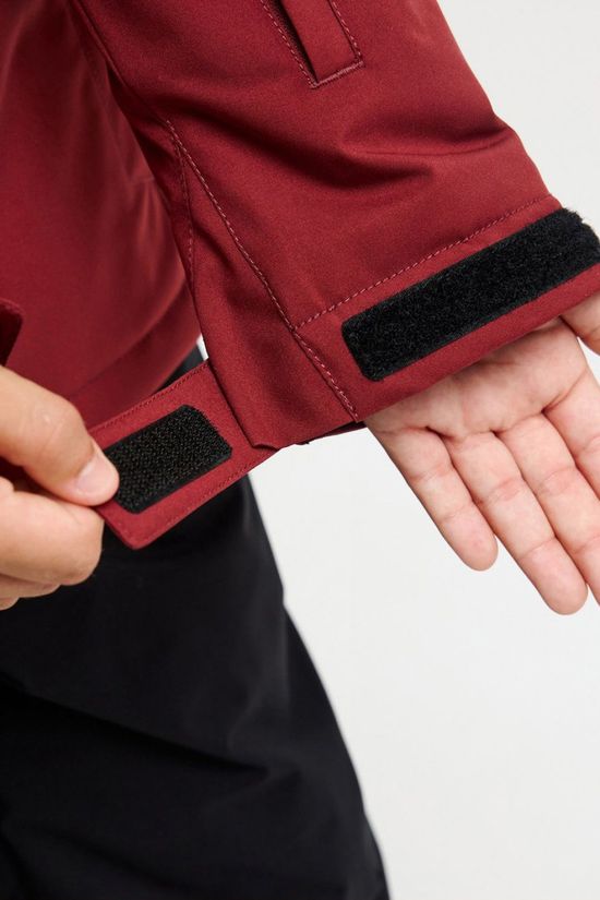 Quiksilver Veste De Ski Mission Solid Yth Jk Oxblood Red
