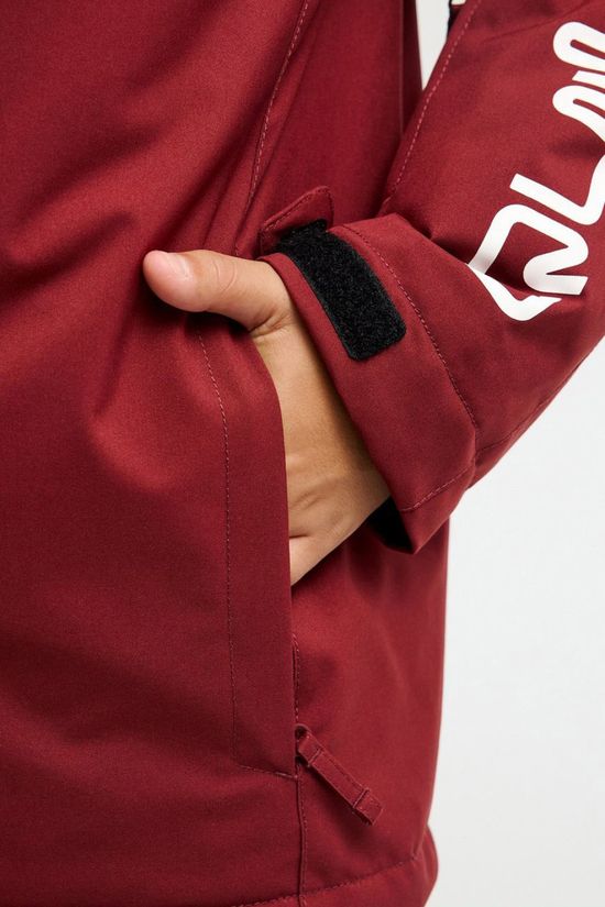 Quiksilver Veste De Ski Mission Solid Yth Jk Oxblood Red