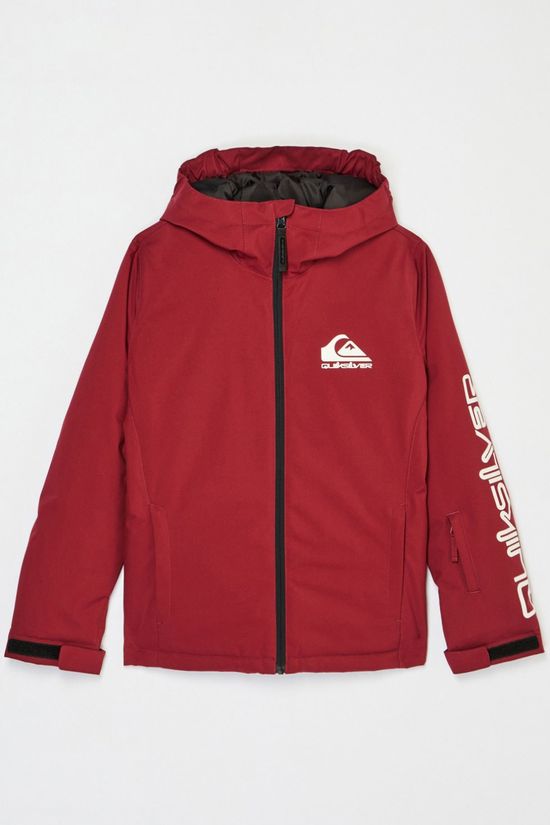 Quiksilver Veste De Ski Mission Solid Yth Jk Oxblood Red
