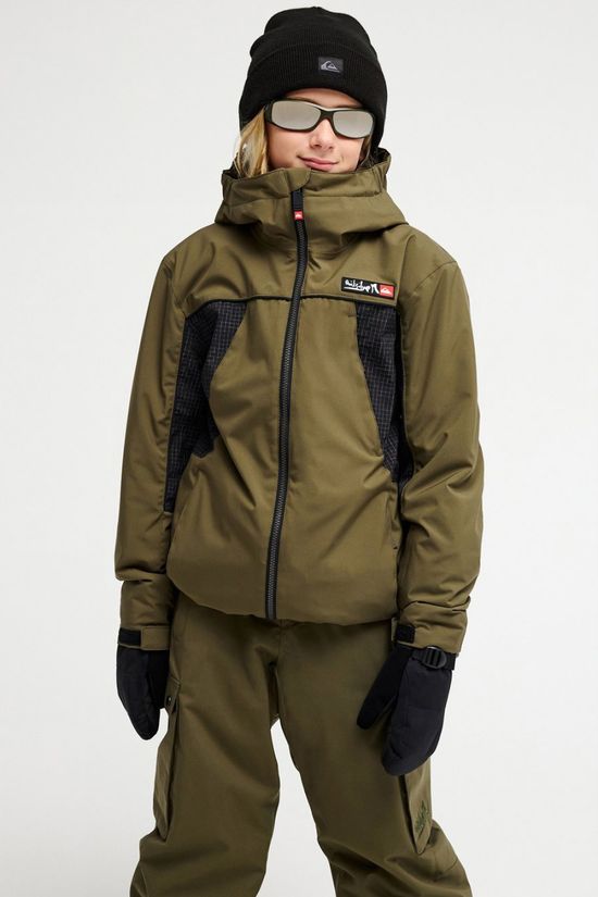 Quiksilver Veste De Ski Young Guns 20K Youth Jk Grape Leaf