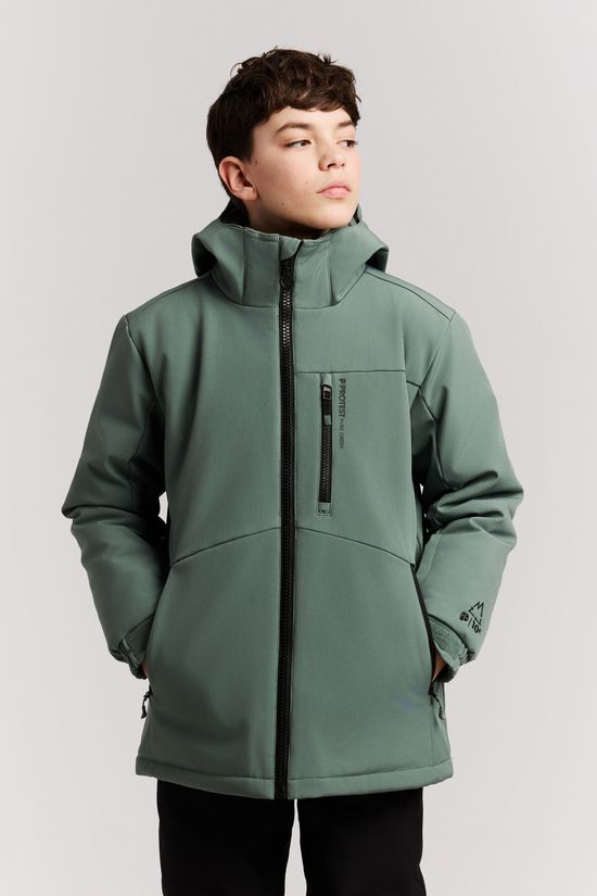 Protest Veste De Ski Prtwalden Jr Snowjacket Evergreen