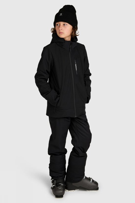 Brunotti Ski-Jas Marsalos Boys Softshell Jacket Snow Black