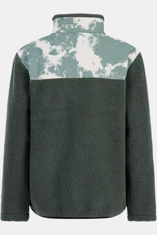 Protest Fleece Bento Jr Fullziptop Kale Green