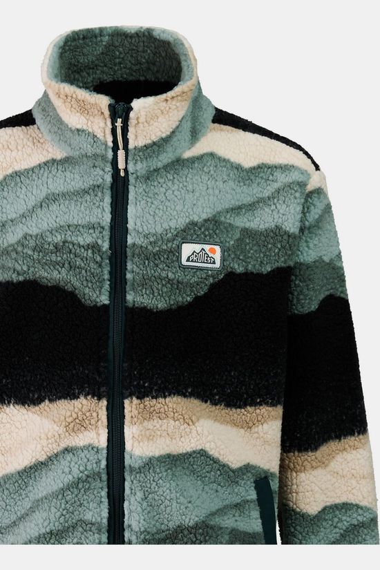 Protest Fleece Prtrooney Jr Full Zip Top Evergreen