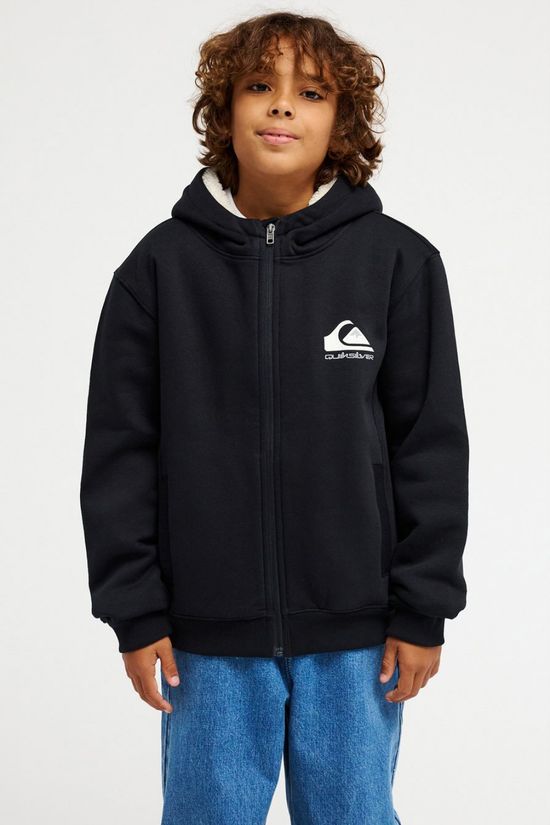 Quiksilver Cardigan Fleece Sherpa Youth Black
