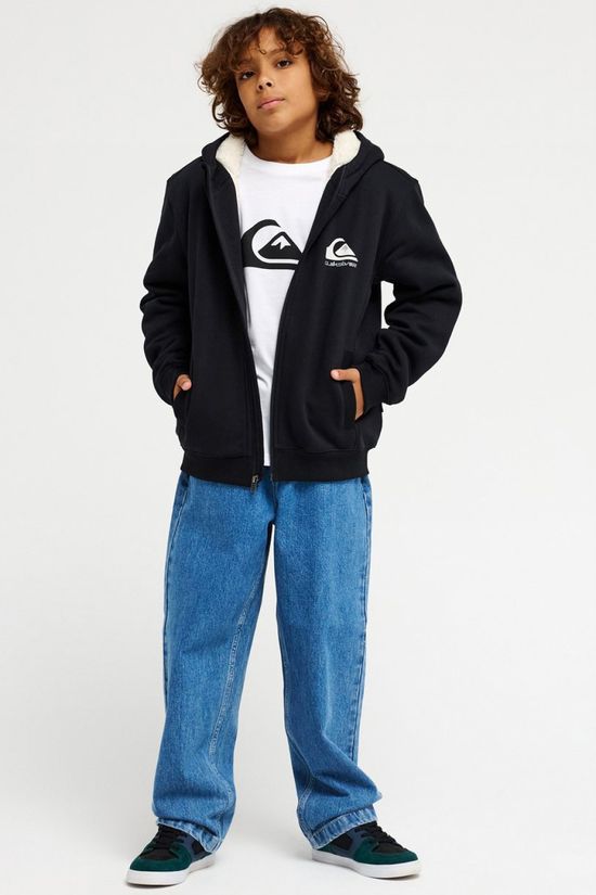 Quiksilver Cardigan Fleece Sherpa Youth Black