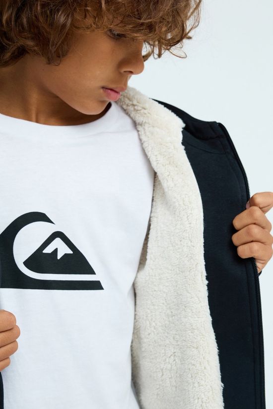 Quiksilver Cardigan Fleece Sherpa Youth Black