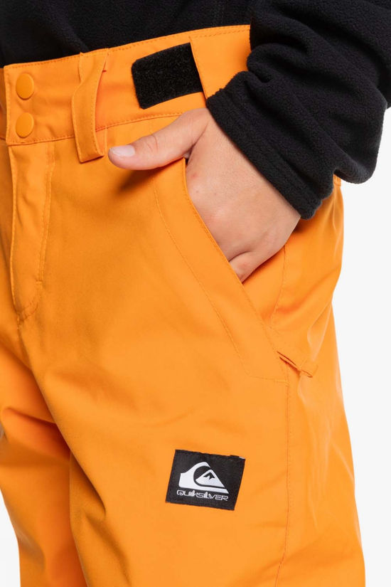 Quiksilver Pantalon De Ski Estate Youth Pt Orange Pepper