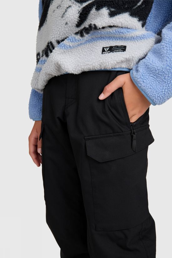 Brunotti Skibroek Footraily-Cargo Boys Snow Pants Black