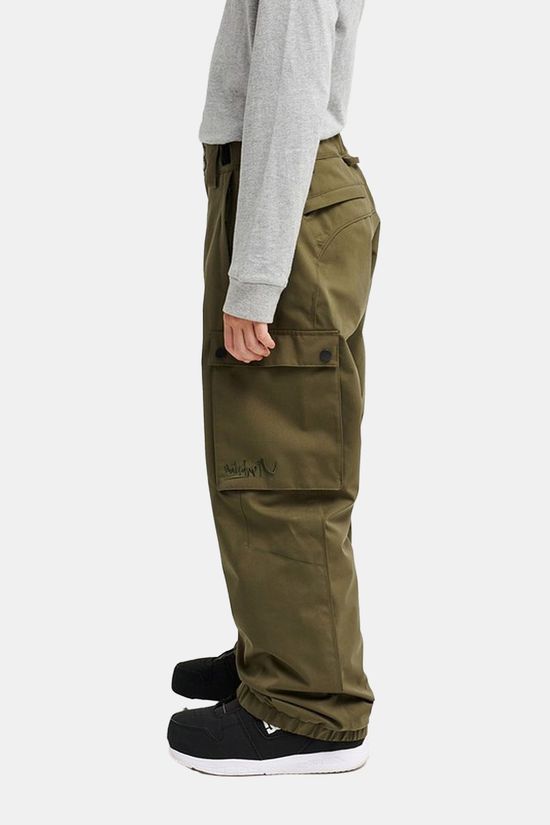 Quiksilver Pantalon De Ski Snow Down Cargo Yth Pt Grape Leaf