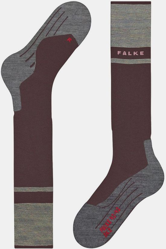 FALKE Skisokken Sk2 Intermediate W Mahogany