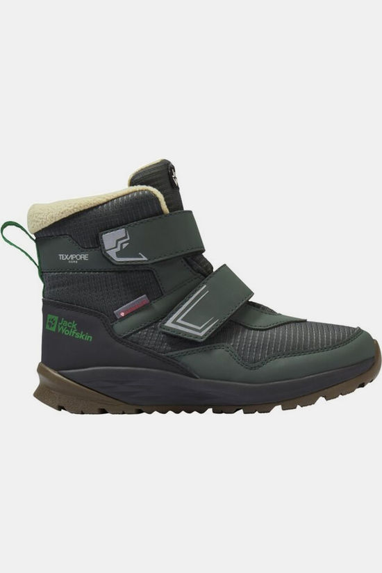 Jack Wolfskin Chaussures D'Hiver Polar Bear-B Texapore Mid Vc K Mystic Green