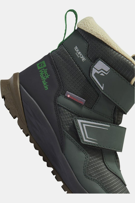 Jack Wolfskin Chaussures D'Hiver Polar Bear-B Texapore Mid Vc K Mystic Green