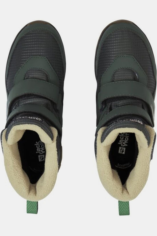 Jack Wolfskin Chaussures D'Hiver Polar Bear-B Texapore Mid Vc K Mystic Green