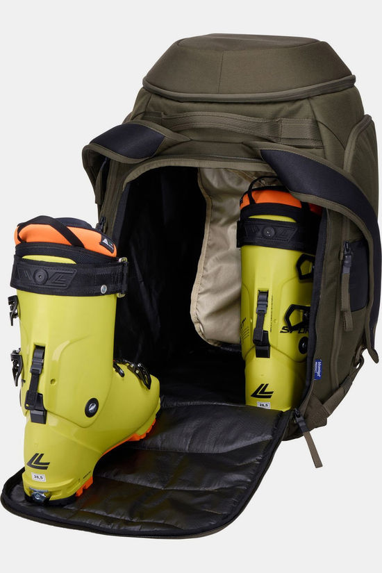 Thule Skischoentas Roundtrip Boot Backpack 60L Deep Khaki