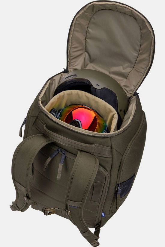 Thule Skischoentas Roundtrip Boot Backpack 60L Deep Khaki