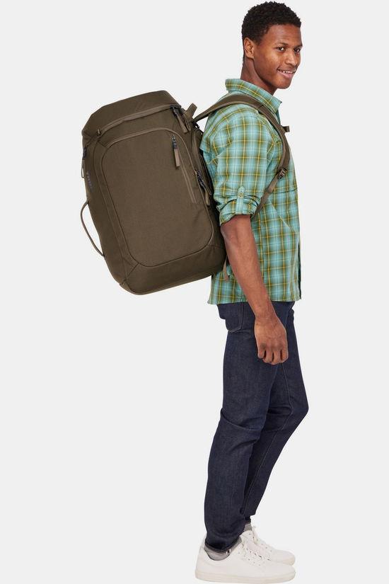 Thule Skischoentas Roundtrip Boot Backpack 60L Deep Khaki