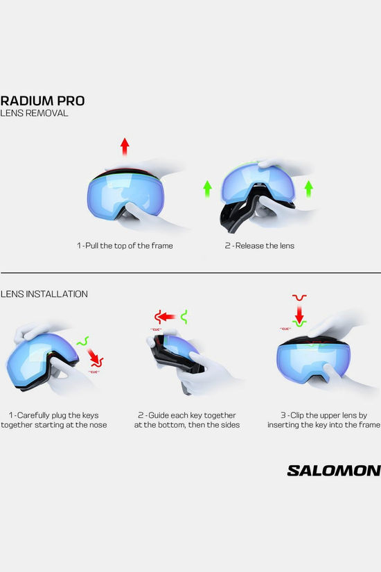 Salomon Lunettes De Ski Radium Pro Sigma Black