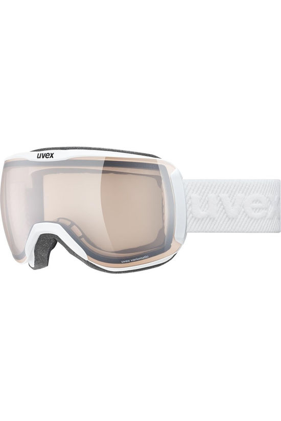 Uvex Lunettes De Ski Downhill 2100 V White-Matt/Silver