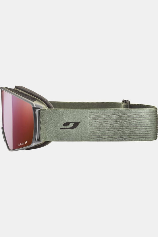 Julbo Lunettes De Ski Launcher light khaki/dark red