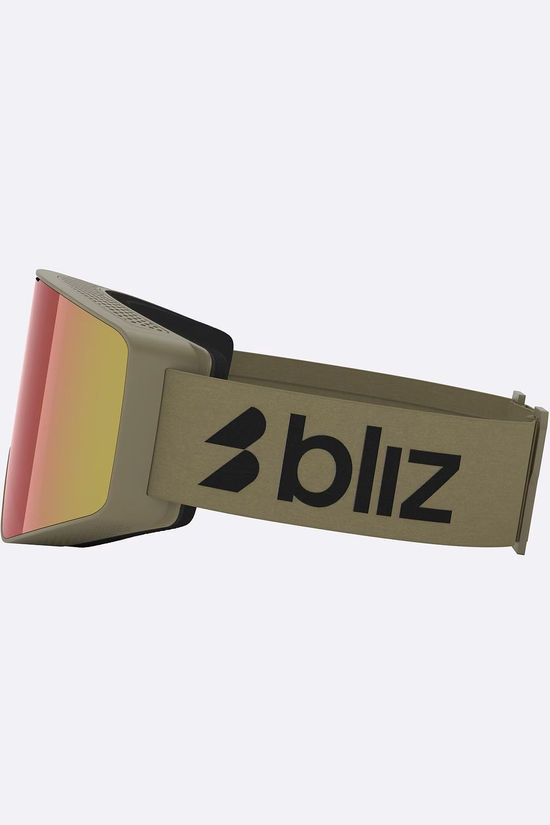 Bliz Lunettes De Ski G001 mid khaki/red