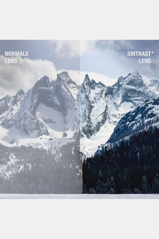 Sinner Skibril Boreas Matte Black/Double Orng Sintrast + Dbl Blue Sintra