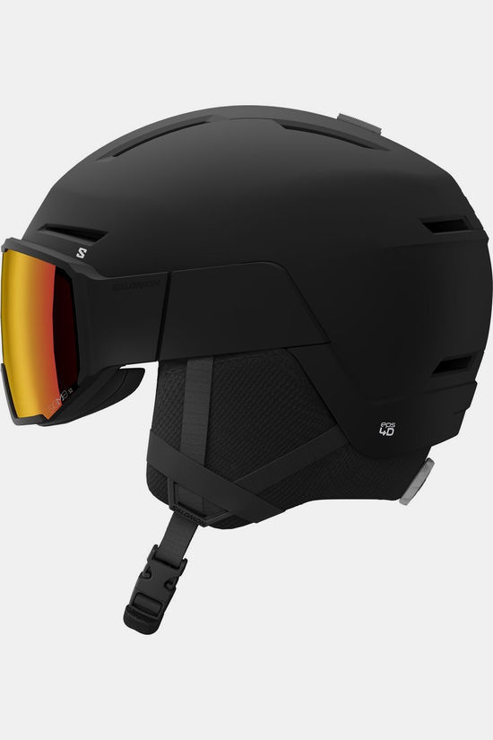 Salomon Casque De Ski Osmo Sigma Visor Helmet Black/Sigma Poppy Red