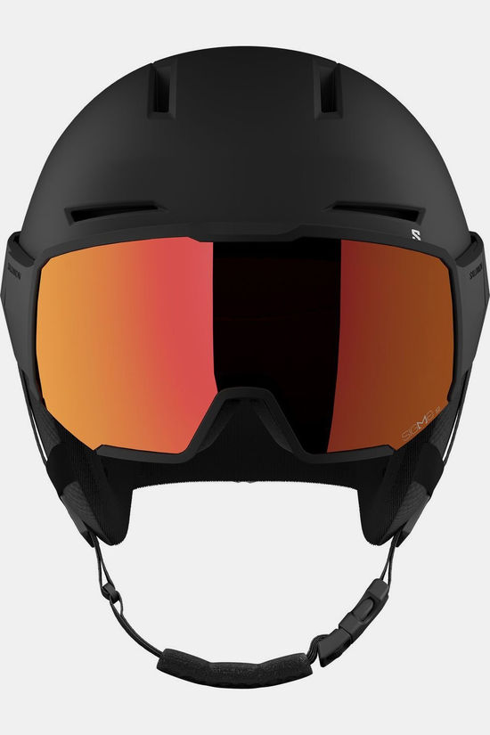 Salomon Casque De Ski Osmo Sigma Visor Helmet Black/Sigma Poppy Red