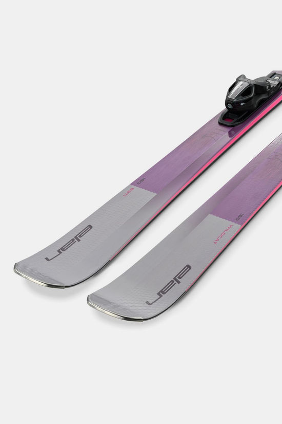 Elan Ski Wildcat 83 Ti Shiftx + El 9.0 Gw Shift Blk/Pur 85 purple/white
