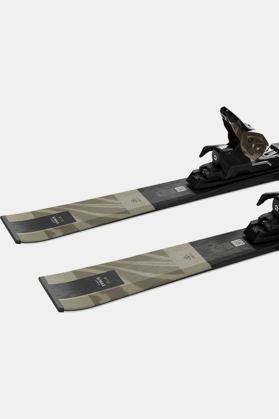 Salomon Ski Set E S/Max N°10 + M10 Gw L80 Black/Light Bronze Met.