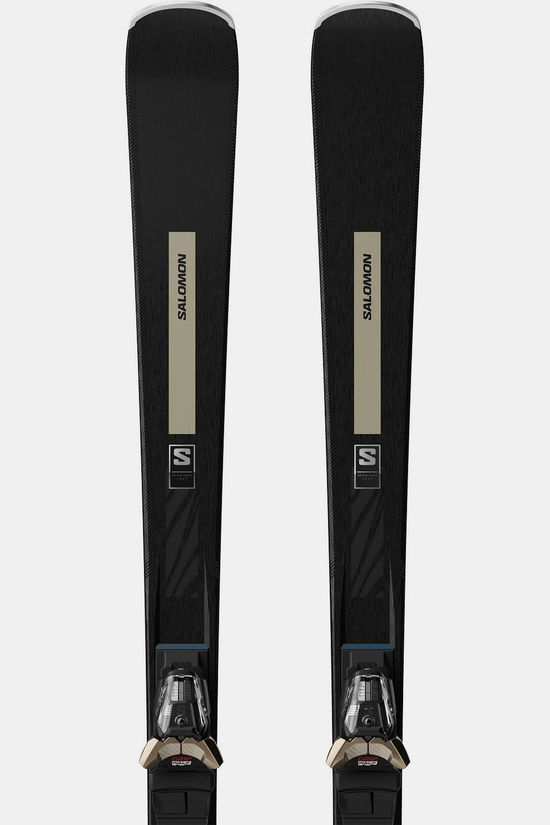 Salomon Ski Set E S/Max N°10 + M10 Gw L80 Black/Light Bronze Met.