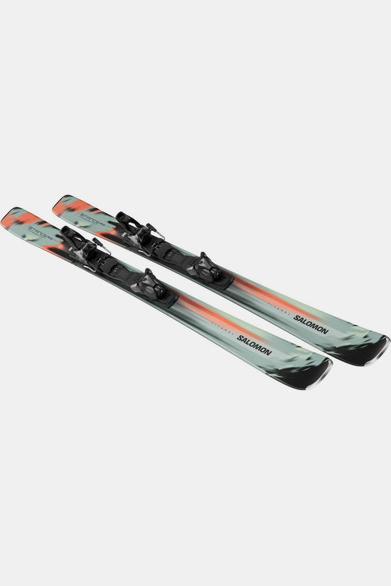 Salomon Ski E Stance Pro 82 + Mi12 Gw Iceberg Green Nasturtium Black