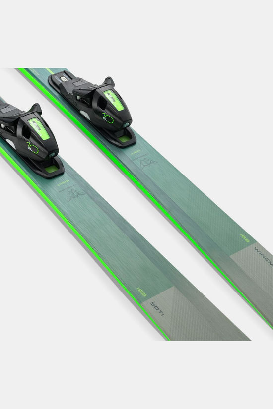 Elan Ski Wingman 80 Ti Shiftx + El 10.0 Gw Shift Blk/Grn B7 green/black
