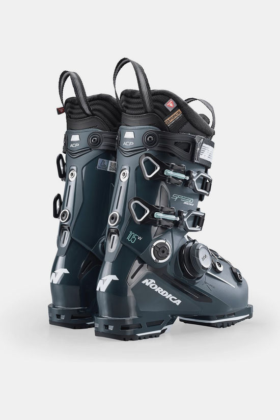 Nordica Chaussure De Ski Speedmachine 3 Boa 105 W (Gw) Green/Black/Aqua
