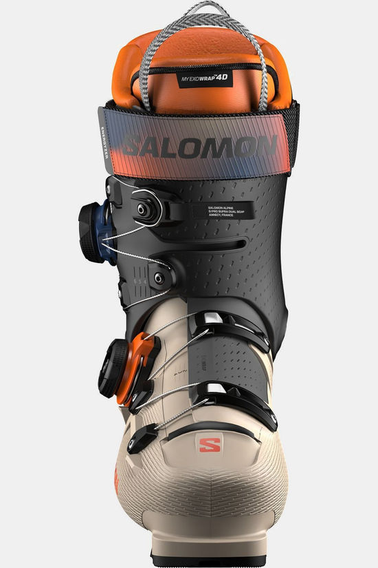 Salomon Skischoenen S/Pro Supra Dual Boa 120 Humus Humus Black Orange Tiger