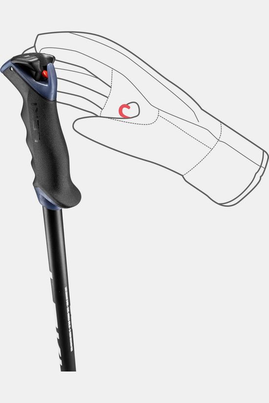 Leki Skistok Voltec Tr Darkanthracite-Black-White