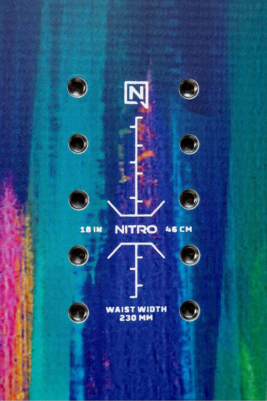 Nitro Snowboard Lectra Brush Assorted / Mixed/Ass. Rainbow