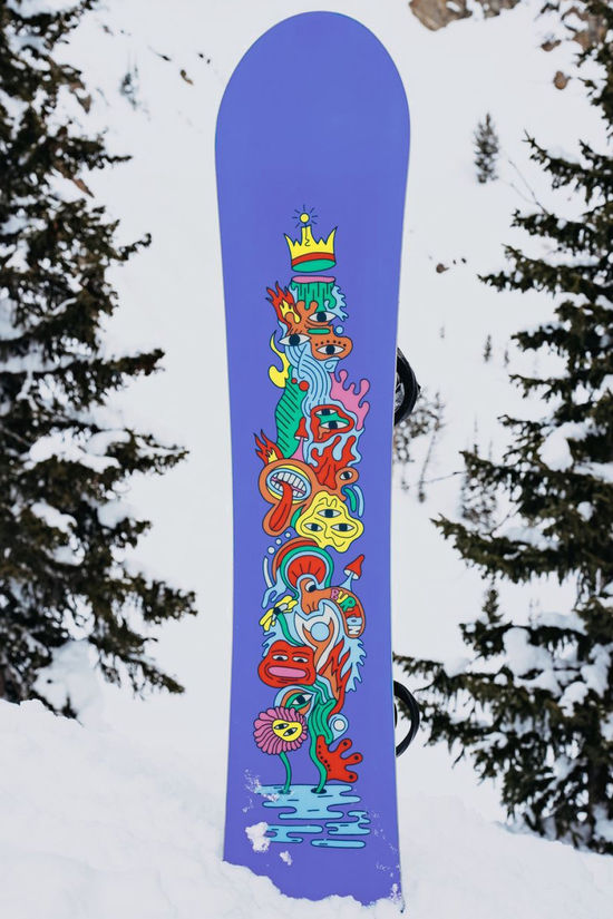 Burton Snowboard Gender Neutral Counterbalance Snowboard Hallucinate