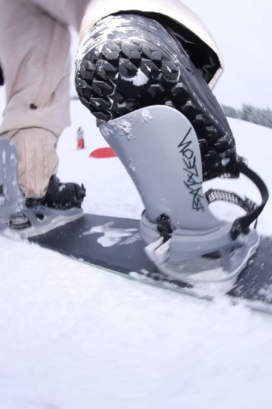 Bataleon Fixation De Snowboard Men'S Ghost Fase Ocean Gray