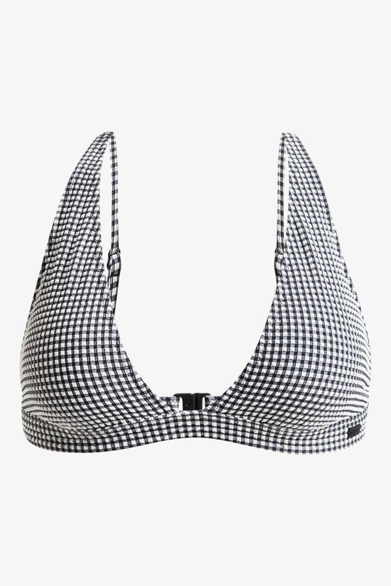 Roxy Débardeur Gingham Elongated Anthracite