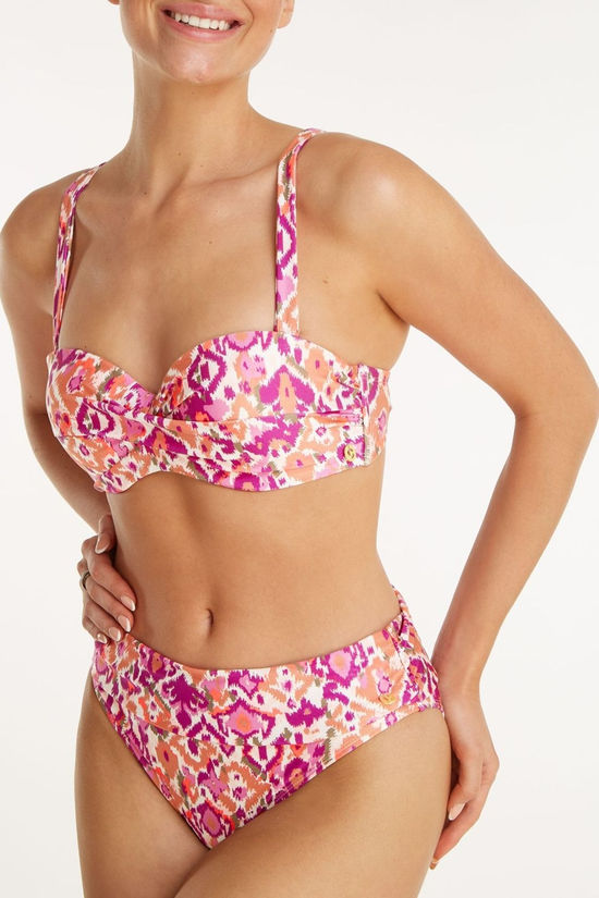 Ten Cate Beach Haut De Bikini Twisted Padded Wired Summer Ikat