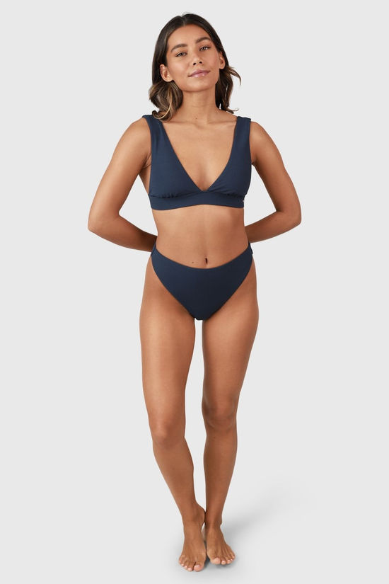 Brunotti Bikini Top Forte-Rib Indigo Blue