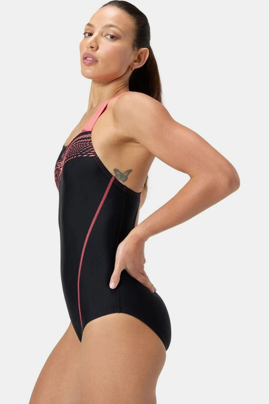 Speedo Maillot De Bain Medley Logo Medalist Blaorange