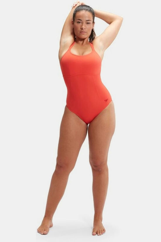 Speedo Badpak Eco Cross Back Shaping 1P Red