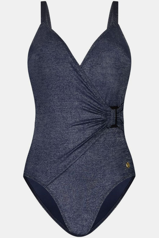 Ten Cate Beach Maillot De Bain V-Neck Padded Royal Blue