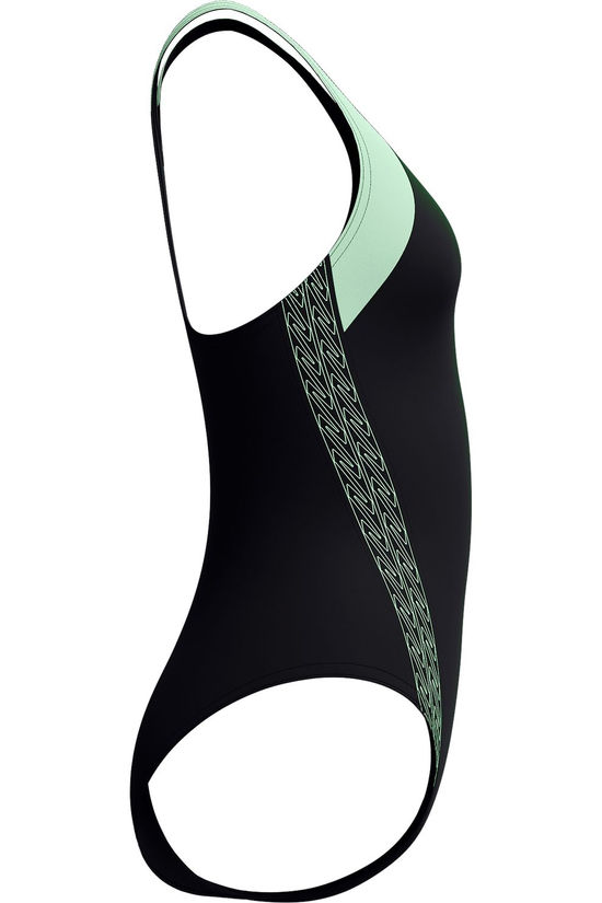Speedo Badpak Eco+ H-Boom Splice Racerb Bla/Grn